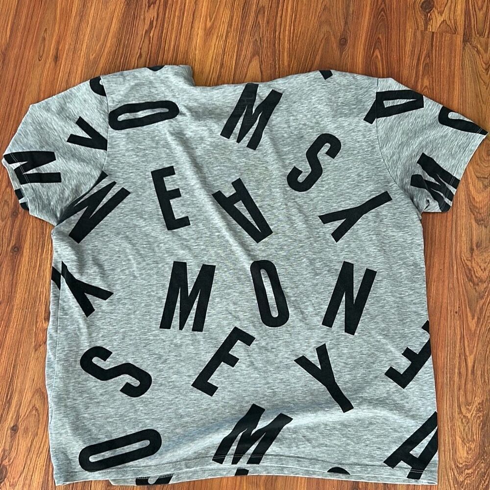 Nike money dri-fit gray men's shirt T-shirt size XL - Picture 4 of 4